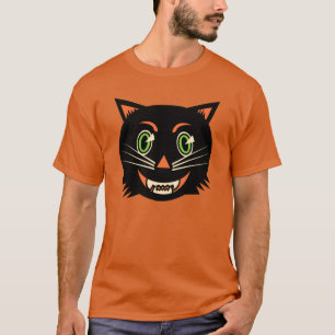 Vintage Black Cat T-Shirt