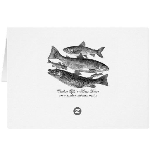 Vintage Black Fish (Back Horizontal)