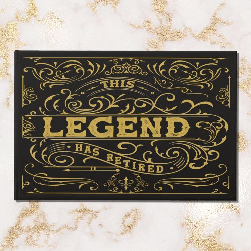 Vintage Black Gold Classic Legend Retirement 