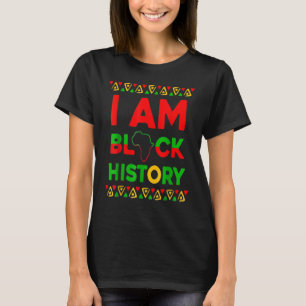 Vintage Black History Month Fist Women Men 10 T-Shirt