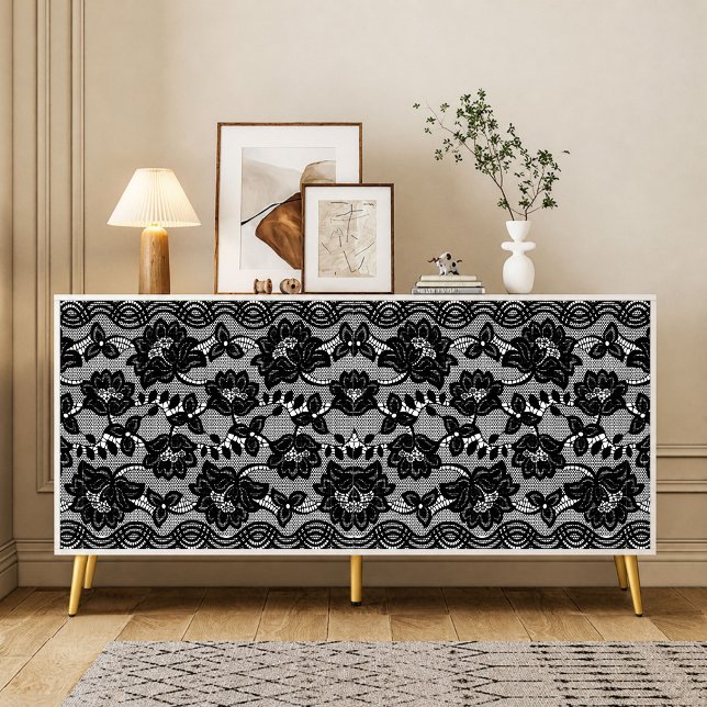 Vintage Black Lace decoupage Tissue Paper (Creator Uploaded)