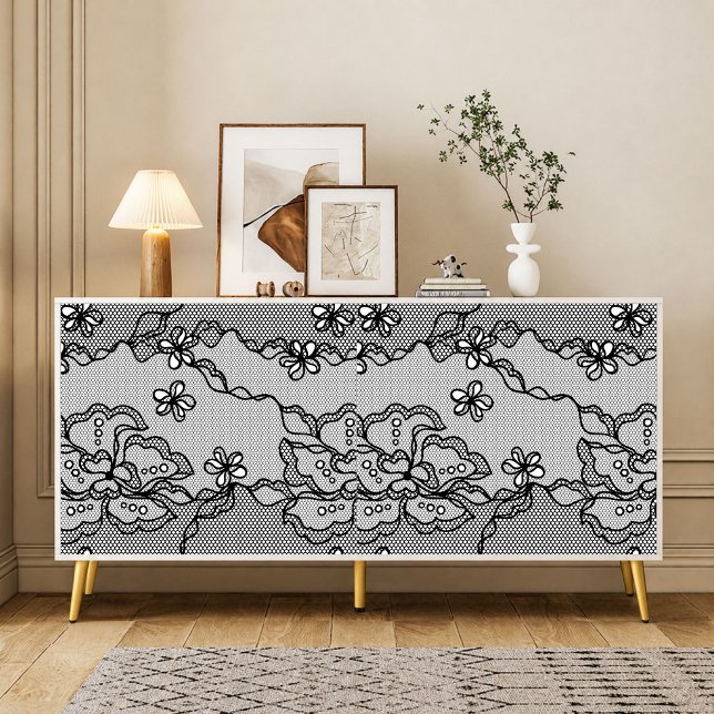 Vintage Black Lace decoupage Tissue Paper (Creator Uploaded)
