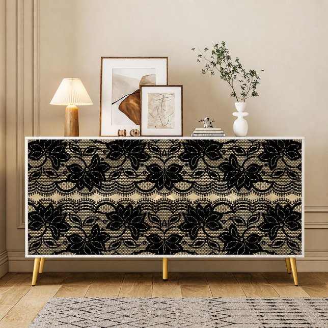 Vintage Black Lace decoupage Tissue Paper (Creator Uploaded)