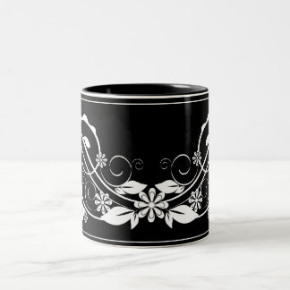 vintage black mug