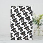 Vintage Black Rotary Phone (Standing Front)