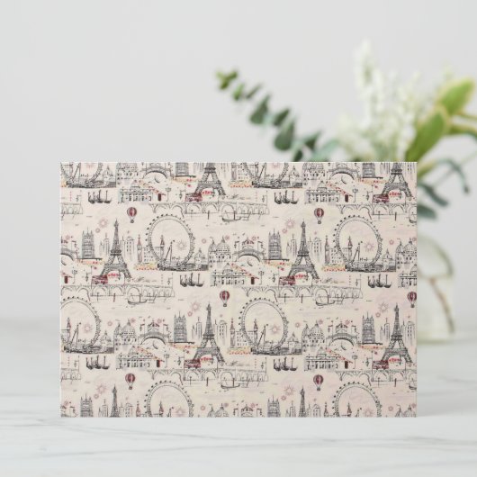 Vintage Black & White Europe Images (Standing Front)