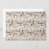 Vintage Black & White Europe Images (Front/Back)