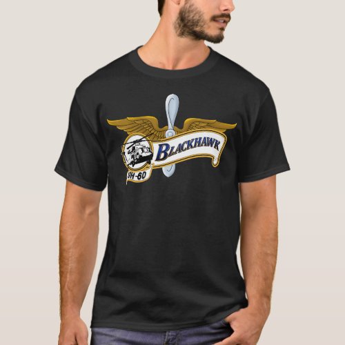 Vintage Blackhawk design T_Shirt