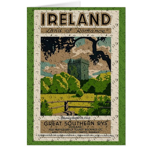 Vintage Blarney Castle Cards (Front)