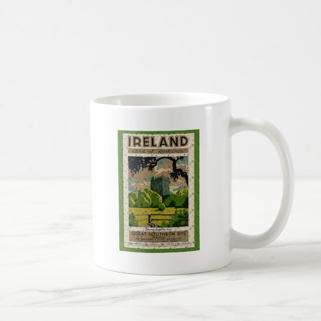 Vintage Blarney Castle Coffee Mug (Right)