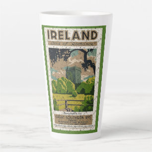 Vintage Blarney Castle Latte Mug