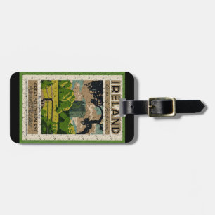 Vintage Blarney Castle Luggage Tag