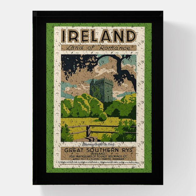 Vintage Blarney Castle   Paperweight (Vertical)