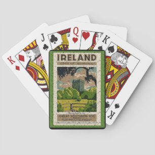 Vintage Blarney Castle Poker Cards