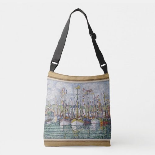 Vintage Blessing of the Tuna Fleet at Groix Crossbody Bag