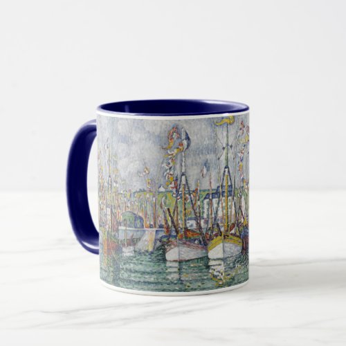 Vintage Blessing of the Tuna Fleet at Groix Mug