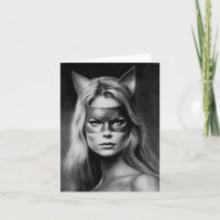 Vintage Blond Costume Mask