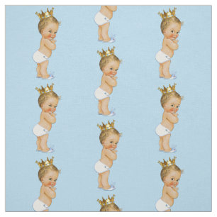 Vintage Blonde Little Prince Fabric