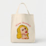Vintage Blonde Woman Tote Bag