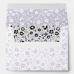 Vintage Bloom Dusty Lavender - Neutral Envelope