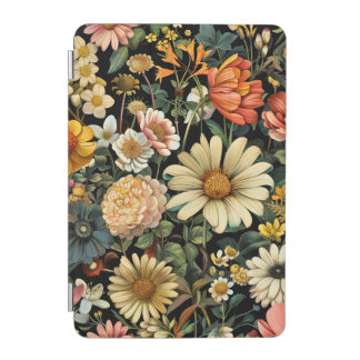 Vintage bloom pattern iPad mini cover