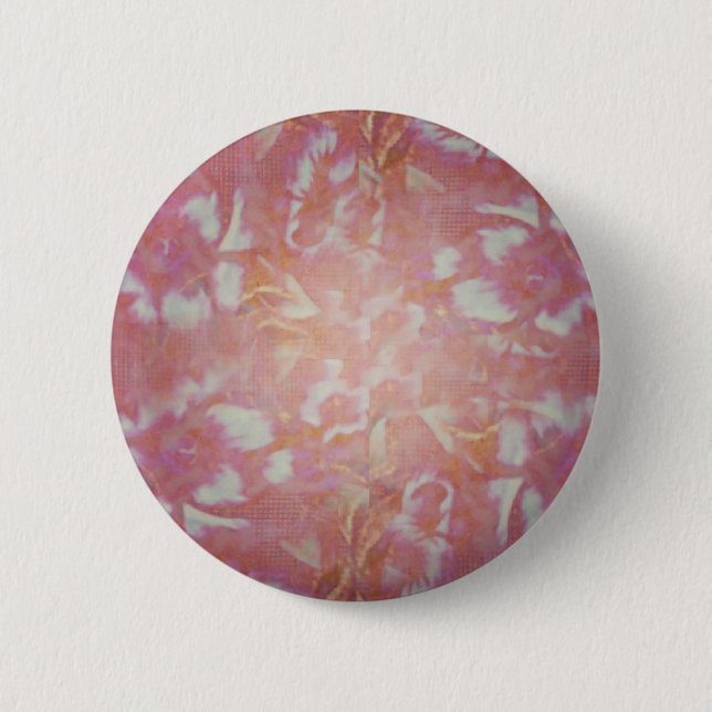 Vintage Blooms  Button (Front)