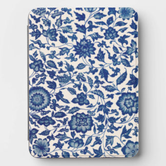 Vintage Blue and White Chinoiserie Floral Pattern Kindle Cover