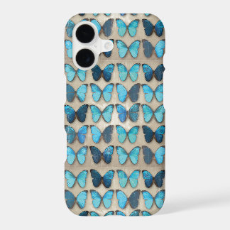 Vintage Blue Butterflies iPhone 7 Case