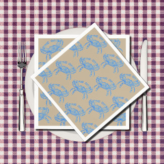 Vintage  blue  crab 