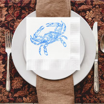 Vintage  blue  crab