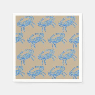 Vintage  blue  crab 