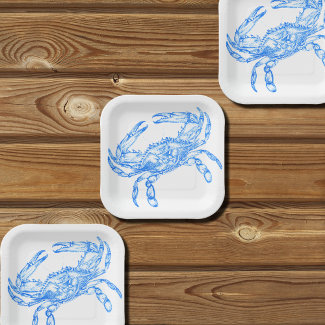 Vintage  blue  crab