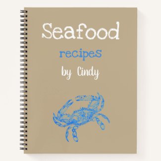 Vintage  blue  crab -personalized