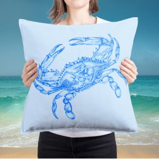 Vintage  blue  crab  