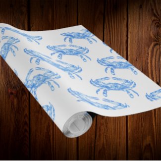 Vintage  blue  crab