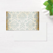 Vintage Blue Damask (Desk)