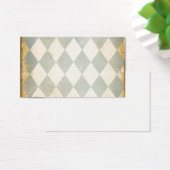 Vintage Blue Diamond Print (Desk)