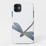 Vintage Blue Dragonfly Iphone 11 Case at Zazzle