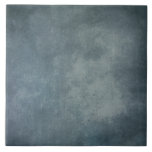 Vintage Blue Faux Ceramic Tile<br><div class="desc">Vintage faux blue texture in a beautiful weathered blue color. Perfect for a farmhouse and cottage decor ceramic tile.  100% customer satisfaction with "Zazzle" every day.</div>