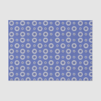 Vintage Blue Floral Tissue Paper