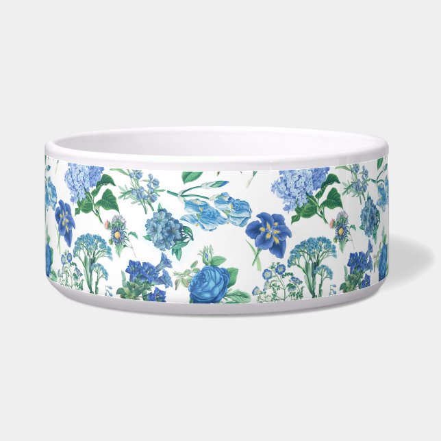 Vintage Blue Flowers  Bowl (Right)