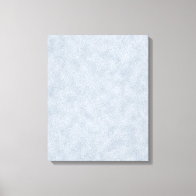 Vintage Blue Gray Parchment Look Texture Canvas Print (Front)