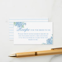 Vintage Blue Hydrangea Garden Recipe Request