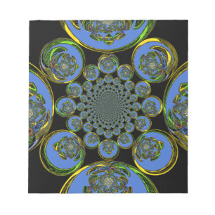 Vintage Blue Notepad