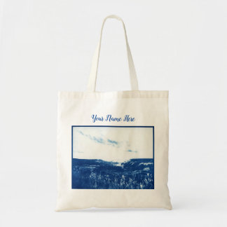 vintage blue photography Tote Bag