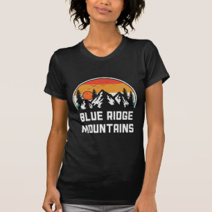 Vintage Blue Ridge Mountains Nature Outdoor Hiking T-Shirt