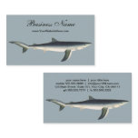 Vintage Blue Shark, Aquatic Ocean Marine Life Business Card