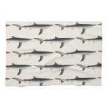 Vintage Blue Shark, Aquatic Ocean Marine Life Kitchen Towel