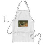 Vintage Blue Shark Eating Fish, Marine Life Adult Apron