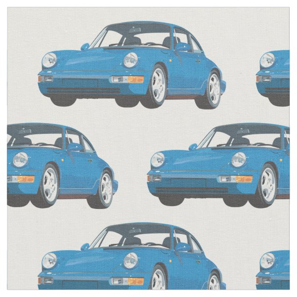 Vintage Car Fabric Zazzle